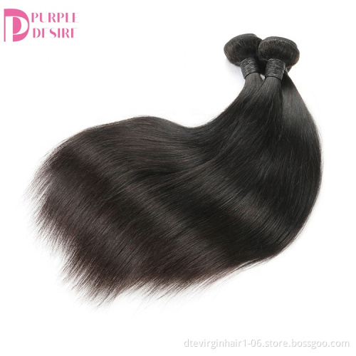 100% human hair extension, Wholesale brazilian virgin hair, brazilian virgin human hair weaving bundles with lace front closure